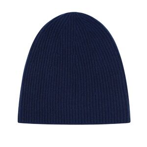 Loop Cashmere Beanie In Timeless Midnight Blue
